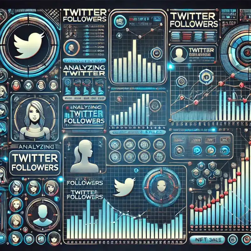How to analyze Twitter X NFT Followers